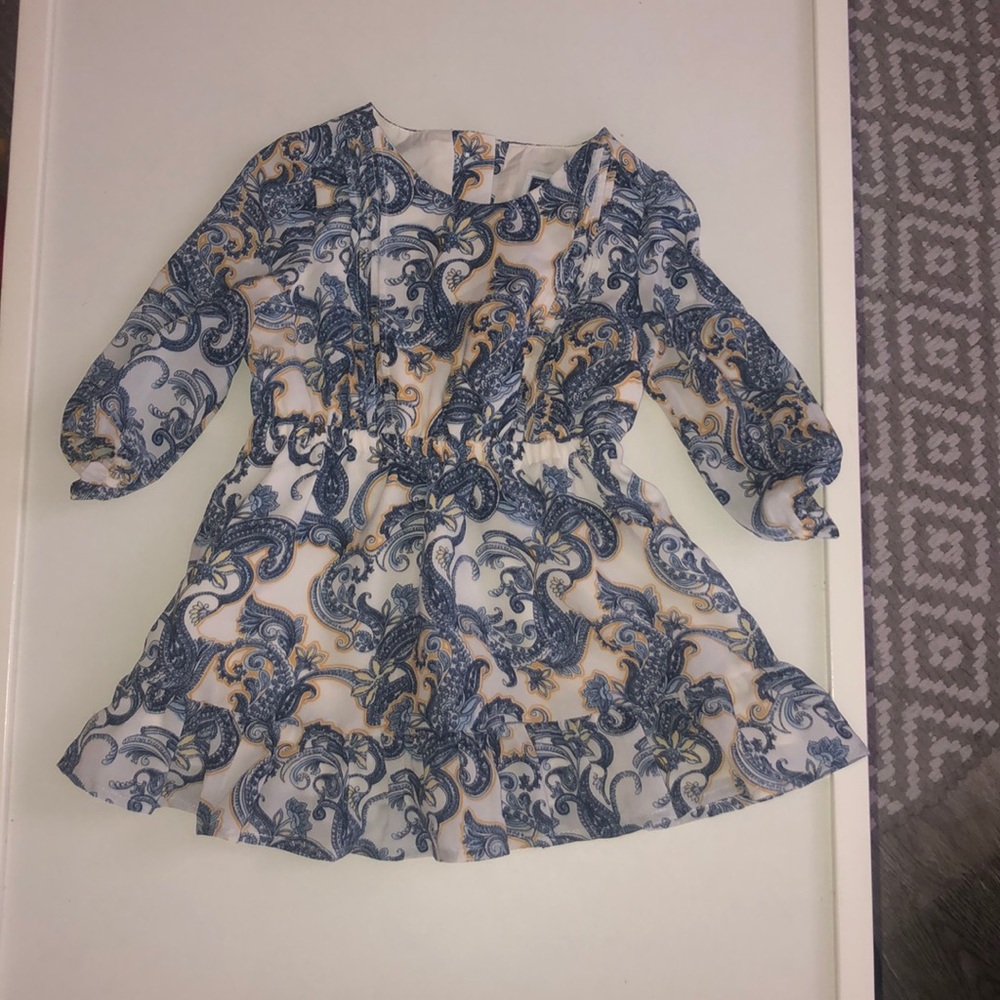 Janie and Jack Macy paisley print dress